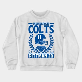 Indianapolis Colts Pittman Jr 11 American Football Crewneck Sweatshirt